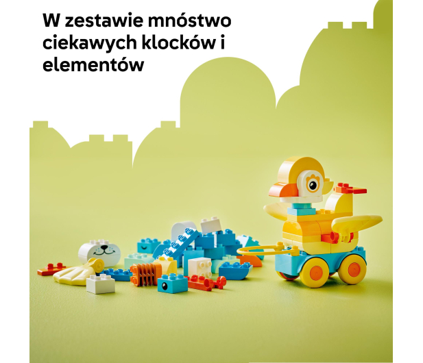 LEGO DUPLO 10448 3w1 zwierzątka na kółkach - 1331605 - zdjęcie 6